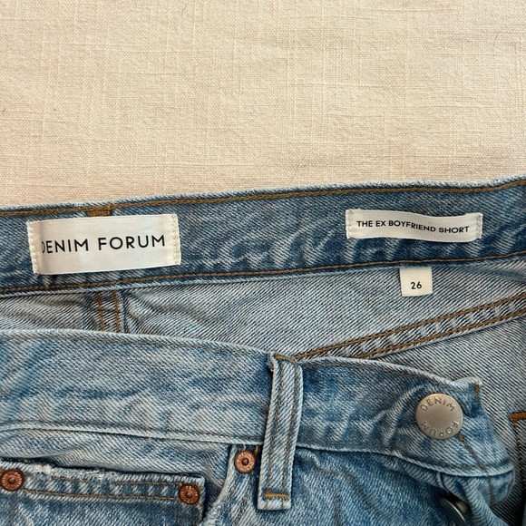 Denim Forum Jean Shorts - Picture 2 of 3